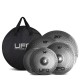 UFO Low Volume Cymbals Set 2 con Borsa - KIT 5 PIATTI PER BATTERIA A VOLUME RIDOTTO CON BORSA