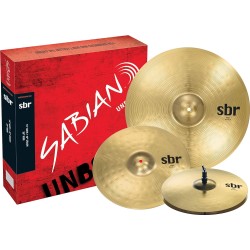SABIAN SBR 5003 Perfomance Set - KIT DI PIATTI PER BATTERIA CON HI HAT 14", CRASH 16", RIDE 20"