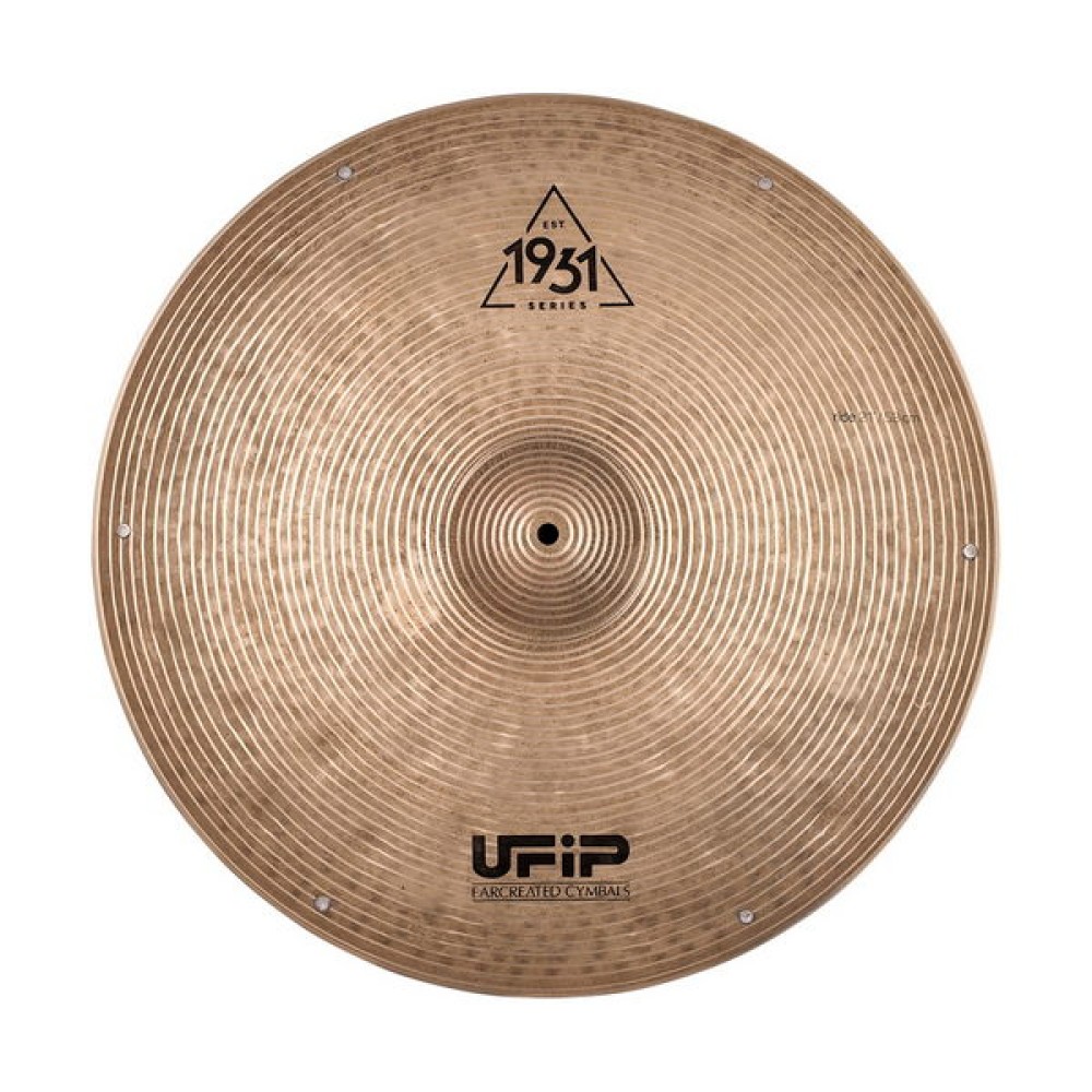 UFIP 1931 SERIES 21" RIDE SIZZLE - PIATTO RIDE RIVETTATO DA 21"