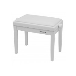 PROEL PB90SSWWH - PANCA REGOLABILE IN LEGNO PER PIANO ED ORGANO BIANCO SATINATO