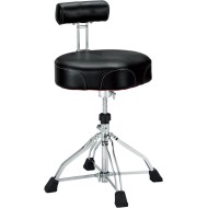 TAMA HT741B 1st Chair Ergo Rider - SGABELLO A SELLA CON SCHIENALE PER BATTERIA