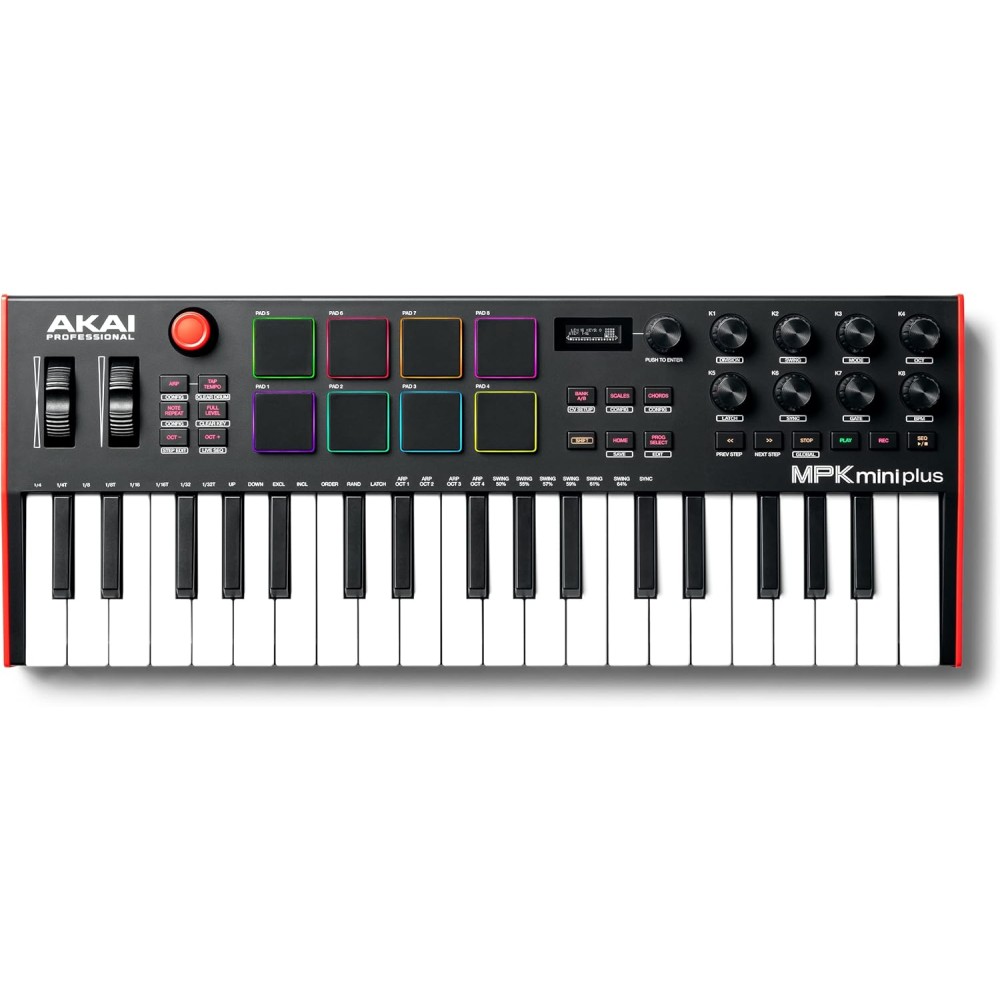 AKAI MPK Mini Plus - TASTIERA CONTROLLER USB MIDI 37 TASTI