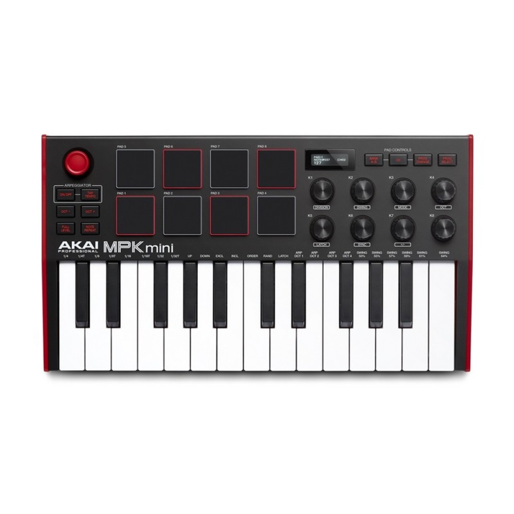 AKAI MPK Mini Mk3 - MASTER KEYBOARD MIDI USB 25 TASTI MINI