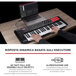 M AUDIO Oxygen 49 Mk5 - TASTIERA CONTROLLER USB MIDI 49 TASTI