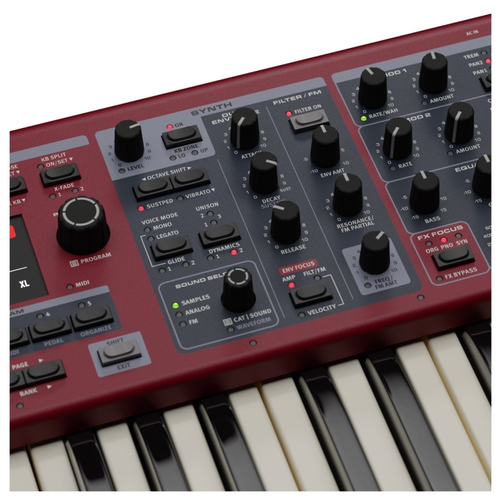 NORD Electro 7 73 - PIANOFORTE DIGITALE 73 TASTI CON TASTI SEMIPESATI