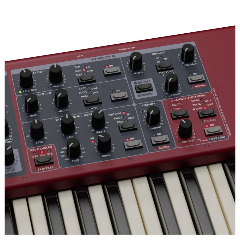 NORD Electro 7 73 - PIANOFORTE DIGITALE 73 TASTI CON TASTI SEMIPESATI