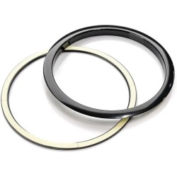 GIBRALTAR SC GPHP 6B - ANELLI DI RINFORZO PER FORO DELLA PELLE 6" NERO