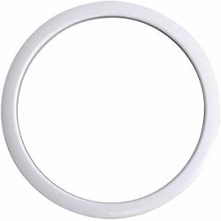GIBRALTAR SC GPHP 6W - ANELLO DI RINFORZO PER FORO DELLA PELLE 6" BIANCO
