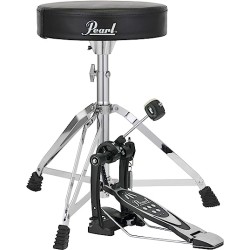 PEARL HWP DP53 Set Drum Pedal and Throne - KIT CON PEDALE PER GRANCASSA E SGABELLO PER BATTERIA