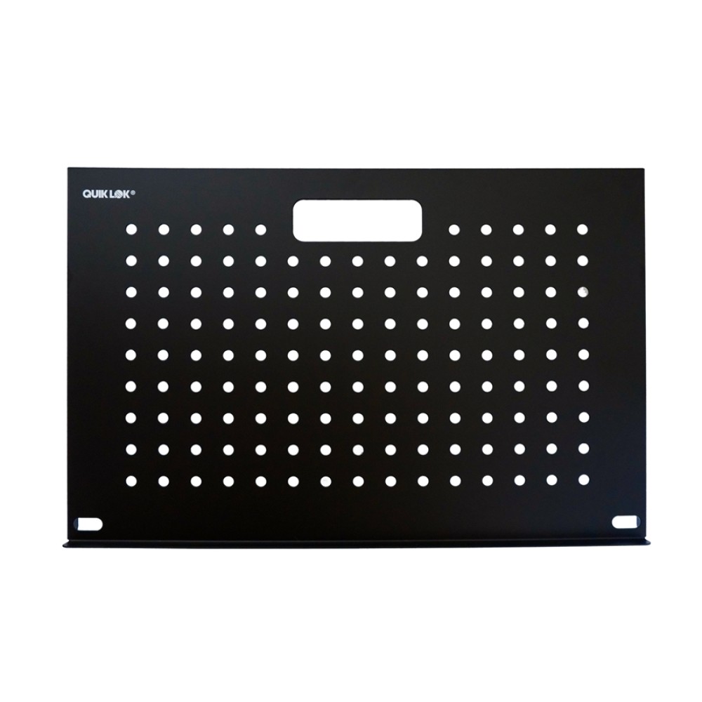 QUIKLOK TOP 001 Ripiano Metallico 54 x 35 cm - RIPIANO IN METALLO PER SUPPORTI A X