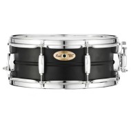 PEARL EKS1455 14" X 5,5" STEEL SNARE DRUM - RULLANTE IN ACCIAIO NERO SATINATO