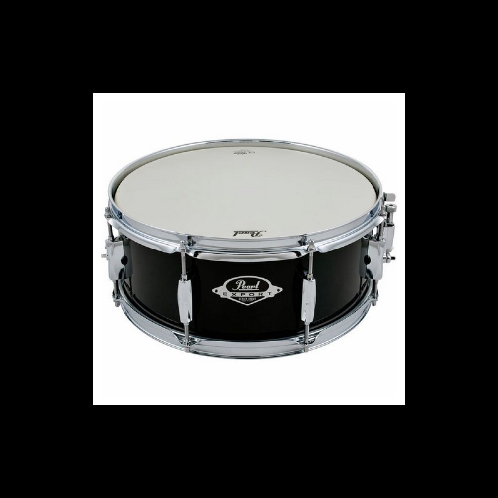 PEARL EXX1455S C31 Rullante Export 14x5.5" Jet Black - RULLANTE IN PIOPPO/MOGANO NERO