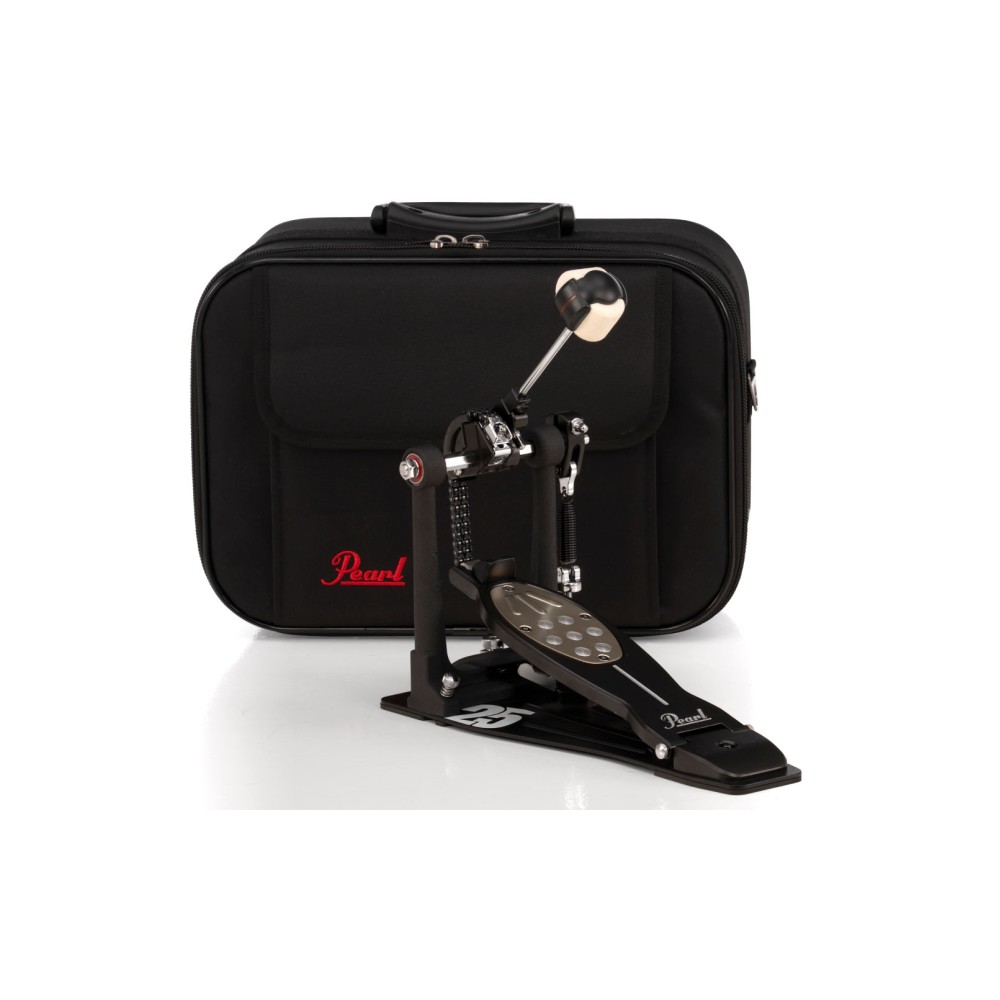 PEARL P 2050C/B 25th Eliminator Black Pedal Special Edition PEDALE PER GRANCASSA CON TRASMISSIONE A CATENA 25TH SPECIAL EDITION NERO