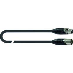 QUIKLOK SS TWO 3 XLR Maschio XLR Femmina 3 METRI - CAVO ASSEMBLATO PER MICROFONO PROFESSIONALE