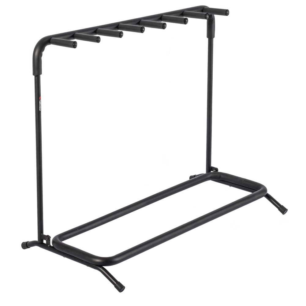 PROEL FC870N - SUPPORTO IN ACCIAIO PER 7 CHITARRE E BASSI NERO