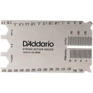 D'ADDARIO PW SHG 01 String Height Gauge - STRUMENTO PER LA MISURAZIONE DELL'ALTEZZA DI CORDE E PICKUP 