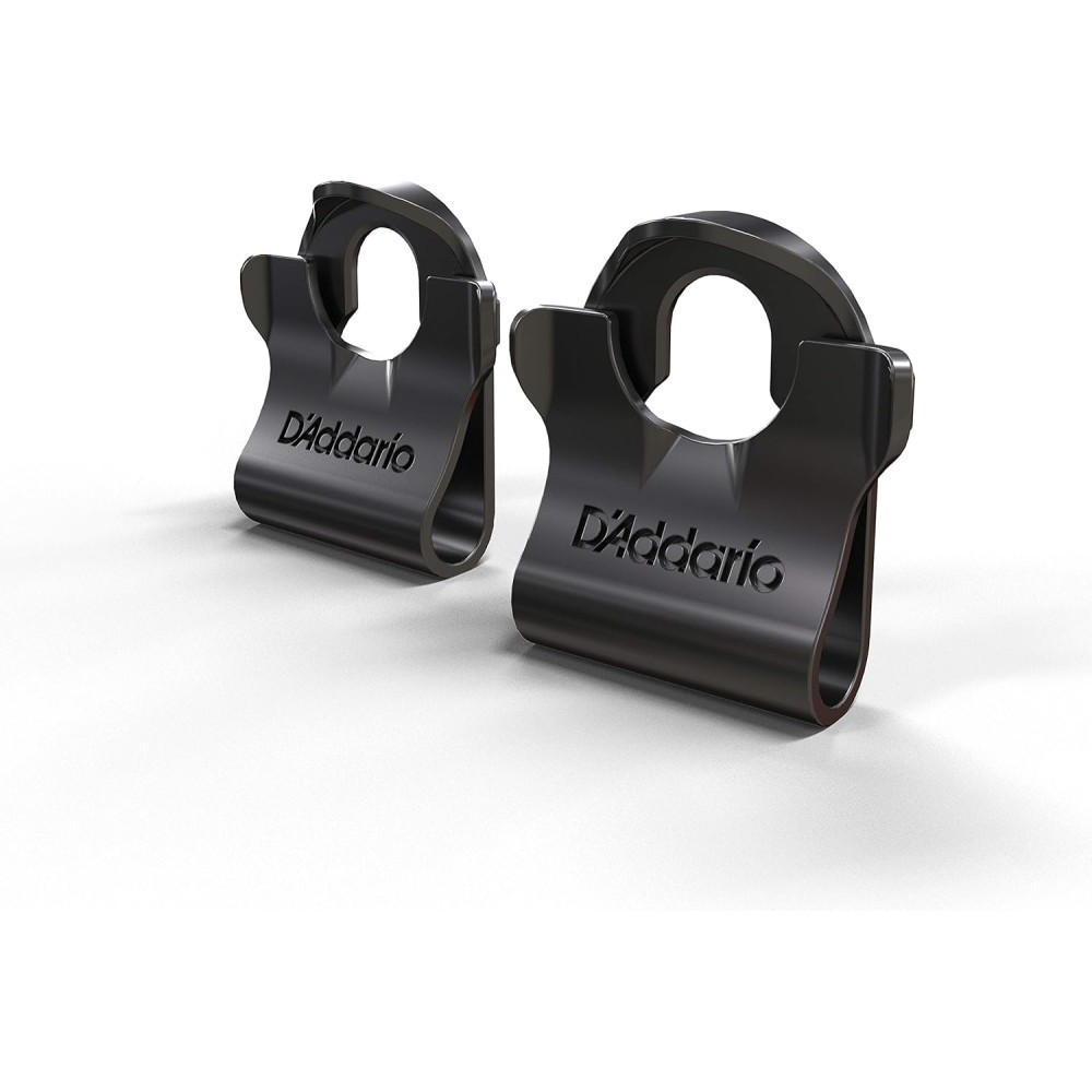 D'ADDARIO PWDLC01 Dual Lock Strap Lock - COPPIA DI GANCI DI SICUREZZA PER TRACOLLA