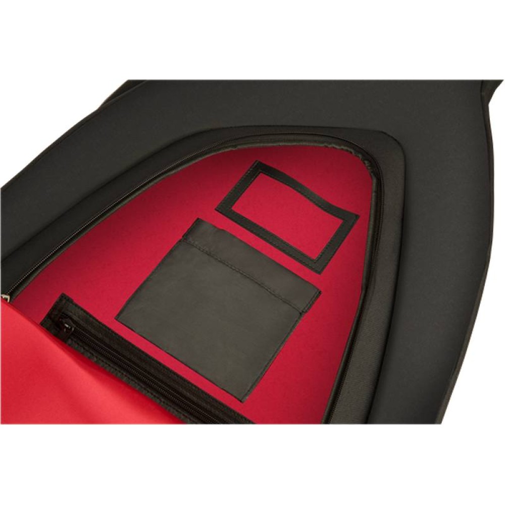 FENDER FA610 Dreadnought Gig Bag Black - BORSA PER CHITARRA ACUSTICA COLORE NERO