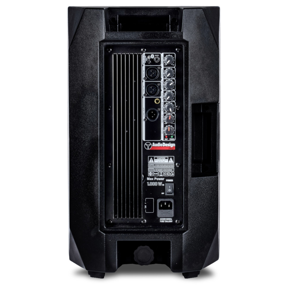 AUDIODESIGN X JAM 8 - CASSA AMPLIFICATA CON BT 8" 600 WATT 