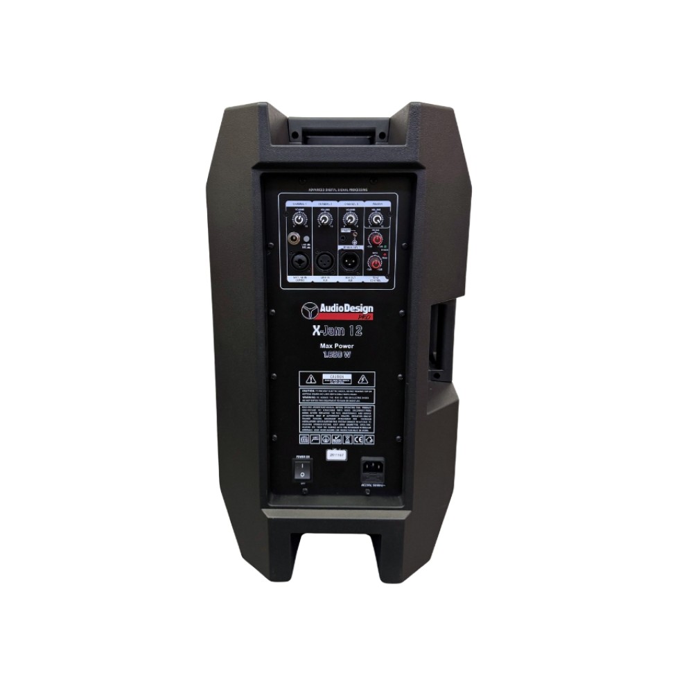 AUDIODESIGN X JAM 12 - CASSA AMPLIFICATA CON BT 12" 1650 WATT 