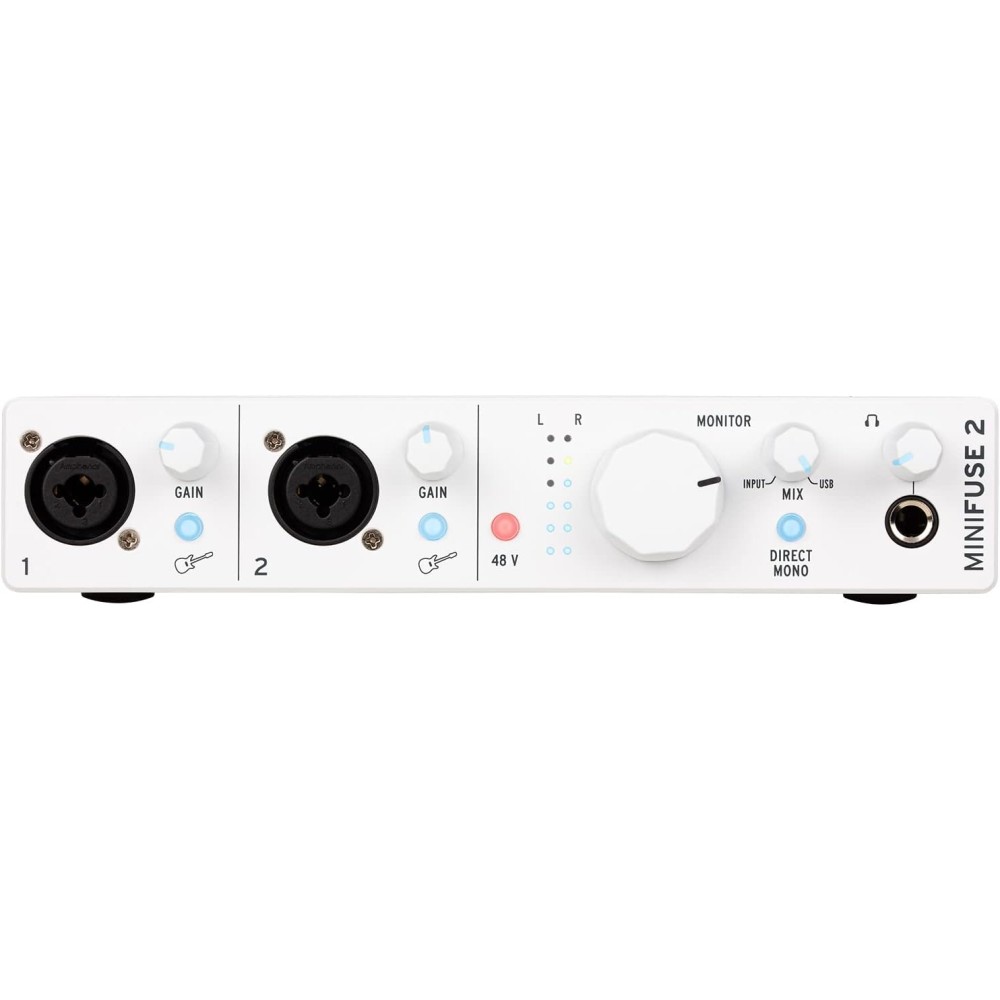 ARTURIA Minifuse 2 White - INTERFACCIA AUDIO USB C CON 2 IN COMBO E 2 OUT COLORE BIANCA