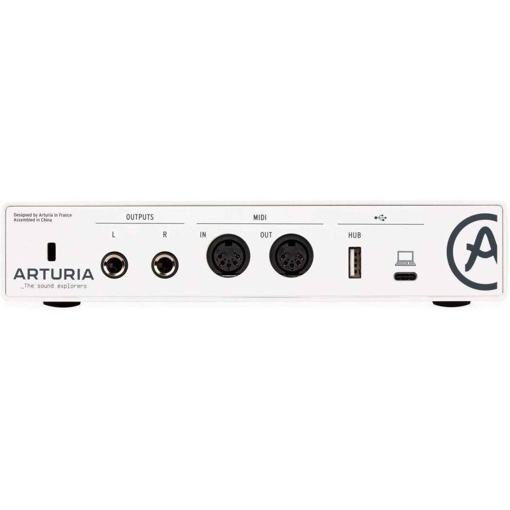 ARTURIA Minifuse 2 White - INTERFACCIA AUDIO USB C CON 2 IN COMBO E 2 OUT COLORE BIANCA