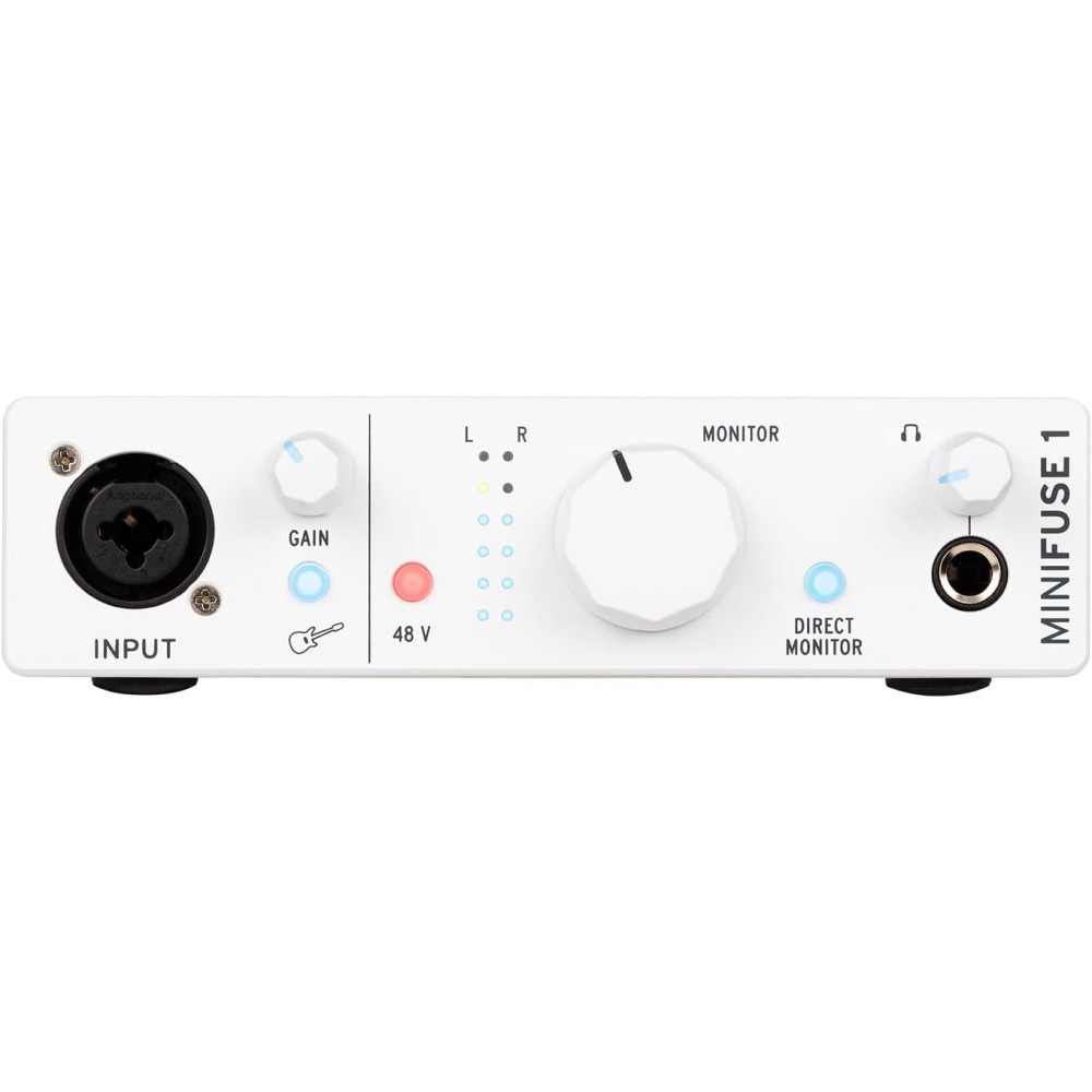 ARTURIA Minifuse 1 White - INTERFACCIA AUDIO USB C CON 1 IN COMBO E 2 OUT COLORE BIANCA