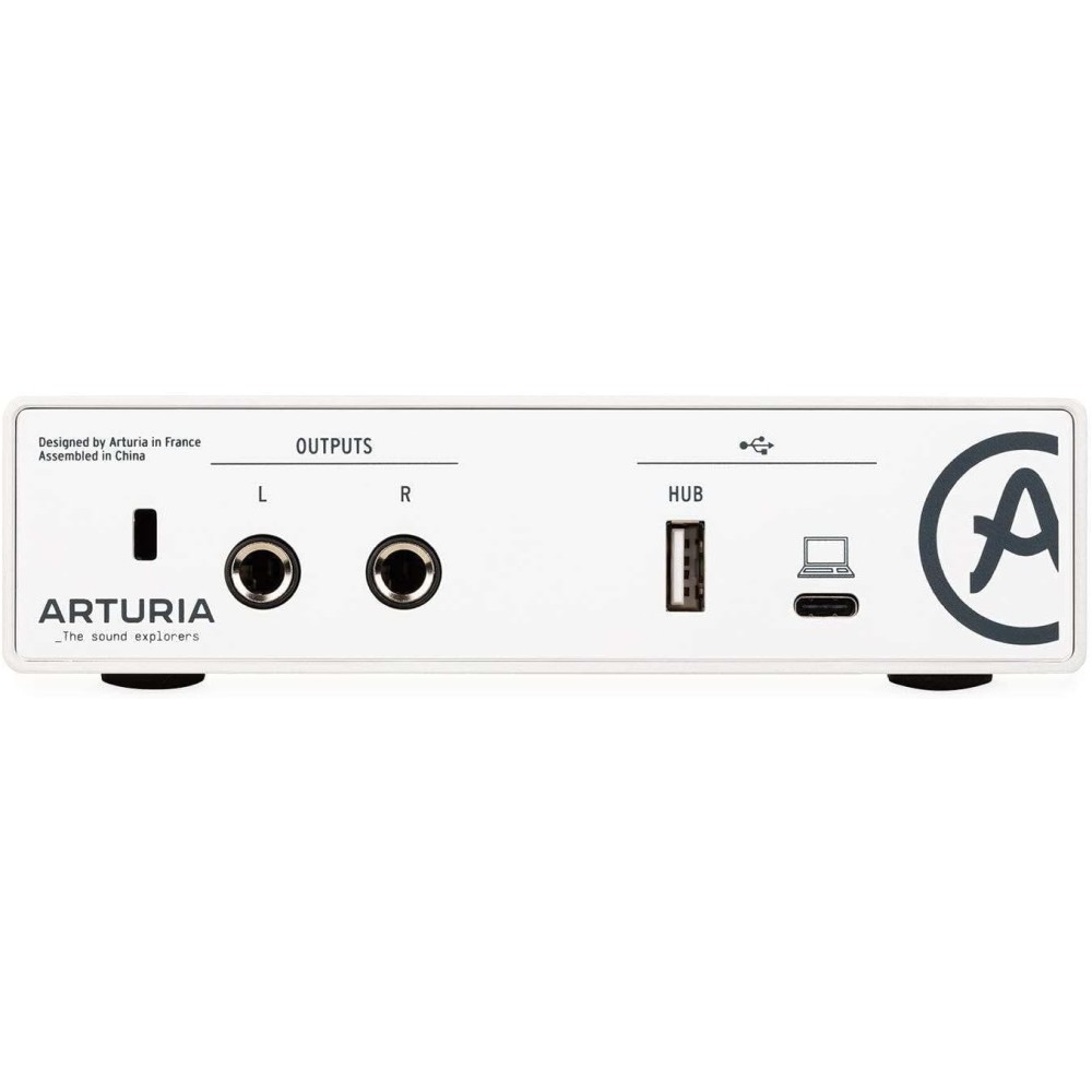 ARTURIA Minifuse 1 White - INTERFACCIA AUDIO USB C CON 1 IN COMBO E 2 OUT COLORE BIANCA