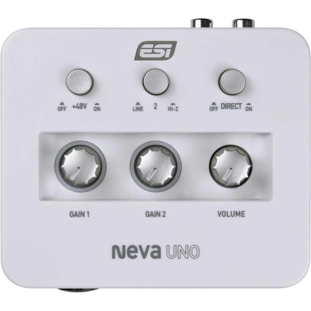 ESI Neva Uno - INTERFACCIA AUDIO USB 24 BIT 192kHz COMPATTA E PORTATILE