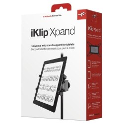 IK MULTIMEDIA iKlip Xpand - SUPPORTO UNIVERSALE PER IPAD E TABLET PER ASTA MICROFONICA
