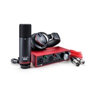 FOCUSRITE Scarlett 2i2 Studio (3rd Gen) - KIT CON INTERFACCIA AUDIO USB 2 IN E 2 OUT, CUFFIE E MICROFONO A CONDENSATORE