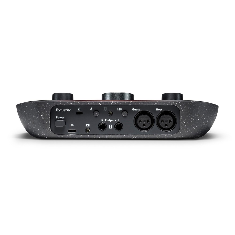 FOCUSRITE Vocaster Two - INTERFACCIA AUDIO USB C CON BLUETOOTH 2 INPUT E 2 OUTPUT