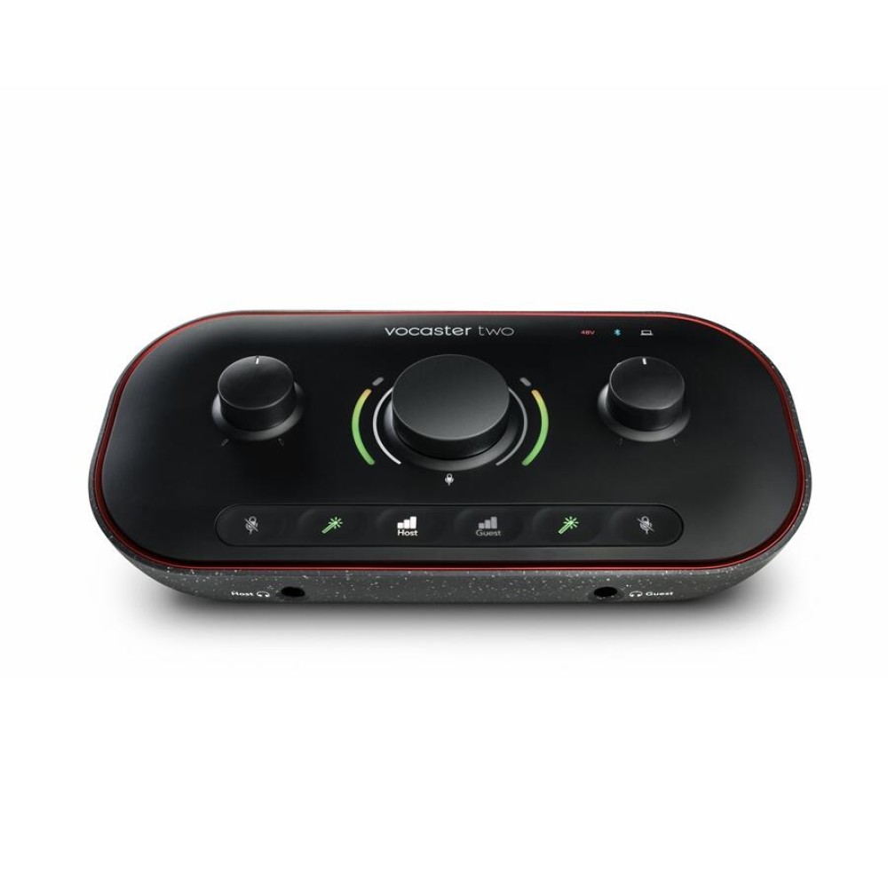 FOCUSRITE Vocaster Two - INTERFACCIA AUDIO USB C CON BLUETOOTH 2 INPUT E 2 OUTPUT