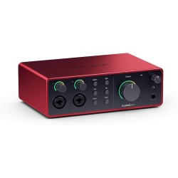 FOCUSRITE Scarlett 2i2 4th Gen - INTERFACCIA AUDIO USB C 2 IN/2 OUT