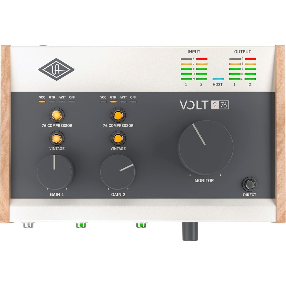 UNIVERSAL AUDIO VOLT 276 USB - INTERFACCIA AUDIO DESKTOP USB 2.0 CON 2 IN E 2 OUT