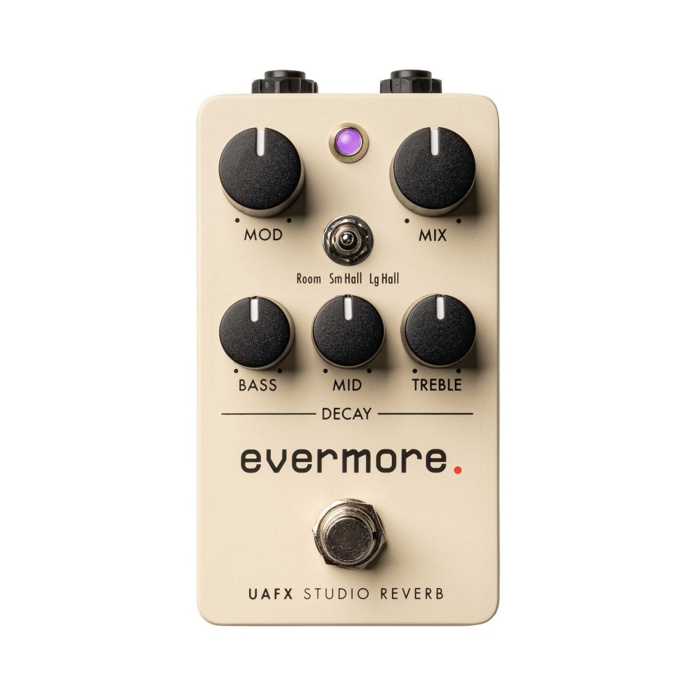 UNIVERSAL AUDIO UAFX Evermore Studio Reverb - EFFETTO RIVERBERO DIGITALE A PEDALE PER CHITARRA