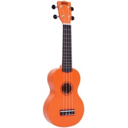 MAHALO MR1OR Ukulele Rainbow Orange - UKULELE SOPRANO ARANCIONE CON BORSA