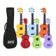 MAHALO MR1OR Ukulele Rainbow Orange - UKULELE SOPRANO ARANCIONE CON BORSA