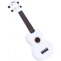 MAHALO MR1WT Ukulele Rainbow White - UKULELE SOPRANO BIANCO CON BAG