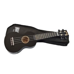 MAHALO MR1BK Ukulele Rainbow Black - UKULELE SOPRANO NERO CON BORSA