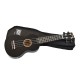 MAHALO MR1BK Ukulele Rainbow Black - UKULELE SOPRANO NERO CON BORSA