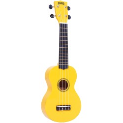 MAHALO MR1YW Ukulele Rainbow Yellow - UKULELE SOPRANO GIALLO CON BORSA
