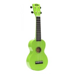 MAHALO MR1GN Ukulele Rainbow GREEN - UKULELE SOPRANO VERDE CON BORSA