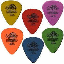DUNLOP TORTEX - 10 PLETTRI ASSORTITI 