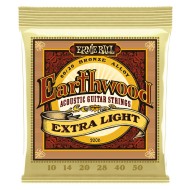 ERNIE BALL 2006 Earthwood 80/20 Bronze Extra Light - MUTA CORDE PER CHITARRA ACUSTICA 80/20 BRONZE EXTRA LIGHT  010/050