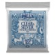ERNIE BALL 2403 Clear & Silver Nylon String - MUTA CORDE IN NYLON PER CHITARRA CLASSICA SILVER WOUND 028/042