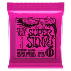 ERNIE BALL 2223 Super Slinky - MUTA CORDE PER CHITARRA ELETTRICA NICKEL WOUND 009/042