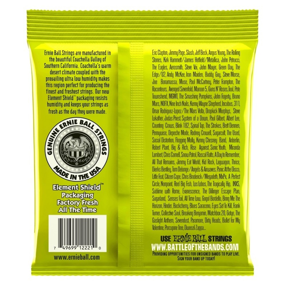 ERNIE BALL 2221 Regular Slinky - MUTA CORDE PER CHITARRA ELETTRICA NICKEL WOUND 010 - 046