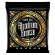 ERNIE BALL 2566 Aluminum Bronze Medium Light - MUTA CORDE PER CHITARRA ACUSTICA MEDIUM LIGHT 012/054