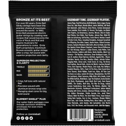 ERNIE BALL 2568 Aluminum Bronze Light - MUTA CORDE PER CHITARRA ACUSTICA LIGHT 011/052